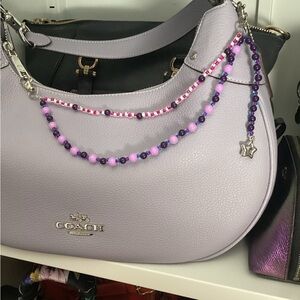 Double strand handbag chain